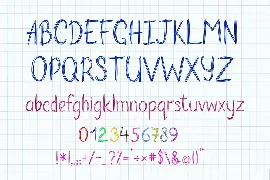 Sketchy Pencil Font