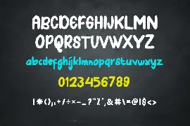 Quick Thick Font