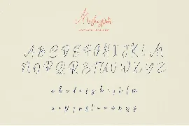 Meshypota font