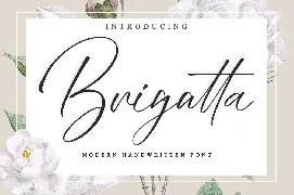 Brigatta - Signature Font