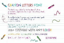 Oil Pastel Font