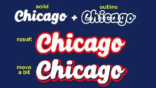 Chicago Font