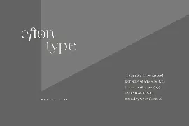 Efton Serif font