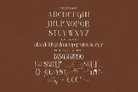 Garges Stylish Serif Font