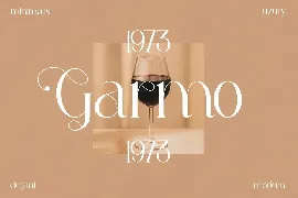 Garges Stylish Serif Font