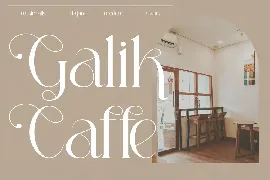 Garges Stylish Serif Font