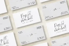 RuthClair Lovely Script Calligraphy font