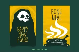 Bone Lock Halloween Font