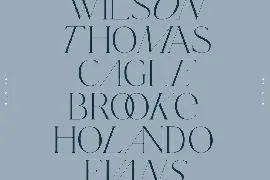 Hues Serif font