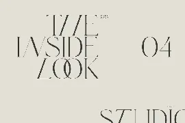 Hues Serif font