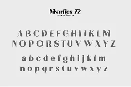 Mvarfles 72 font