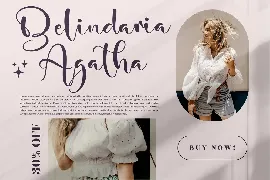 Syalitha Beautiful Script font