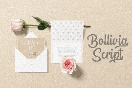 Bollivia Script font