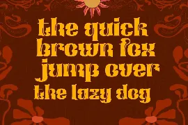 Xagetif | Groovy Retro Font