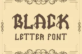 FantasySquad - Blackletter Display Font