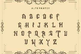 FantasySquad - Blackletter Display Font