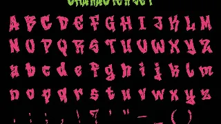 Grailex - Grafitti decorative font