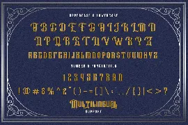 Hanzow Sewick - Victorian Display Font