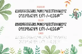 Animalistic Font Trio