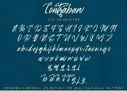 Contraban - Brush Script font