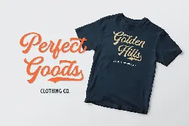 Golden Hills font