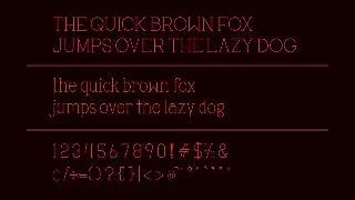 Erora font