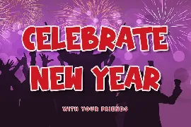 New Year Page font