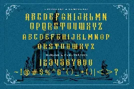 Hewina - Victorian Display Font