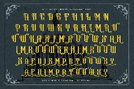 Hewina - Victorian Display Font