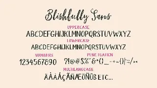 Blishfully Font Duo