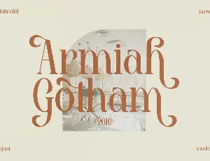 Barjiah Stylish Serif Font