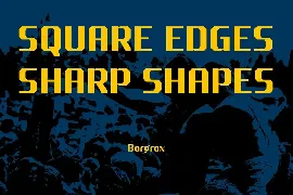 Borgrox Display Font