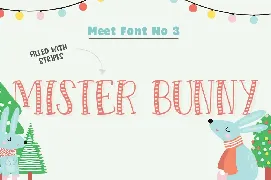 Forest Creatures Font Trio