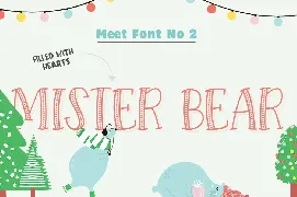 Forest Creatures Font Trio