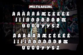 MENOR - Display Graffiti Style Font