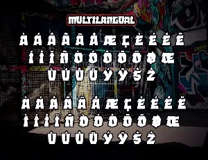 MENOR - Display Graffiti Style Font