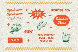 Vintage Crafted - Hand Drawn Font