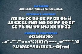 BAMEW - Display Graffiti Style Font