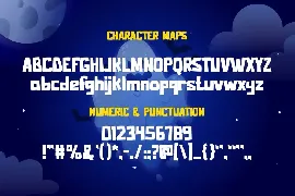 Ghost Town - Game Display Font