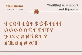 Quarisma font