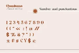 Quarisma font