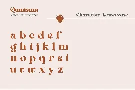 Quarisma font