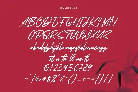 Botanity Signature Font