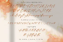 Angelina Rachmi - Calligraphy Font