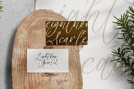 Nekiatha Charley Calligraphy Script Font