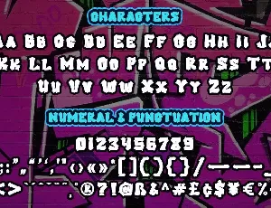 SUXAN - Display Graffiti Style Font