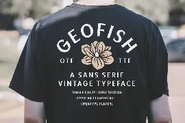 Geofish Vintage Font