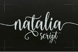 Natalia Script font