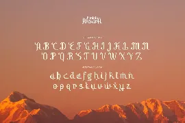 Kantata Aksara - Ethnic Type font