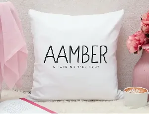 Aamber Sans Serif Font